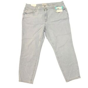 Warp + Weft JFK Skinny Jeans Blue Denim Comfort Stretch Plus Size 24WNWT